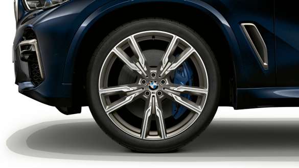 Jantes BMW M en alliage léger, BMW X5 M50i et M50d G05 Jantes BMW M en alliage léger 747 M BMW X5 M50i et M50d en Carbonschwarz metallic G05 2018 SUV