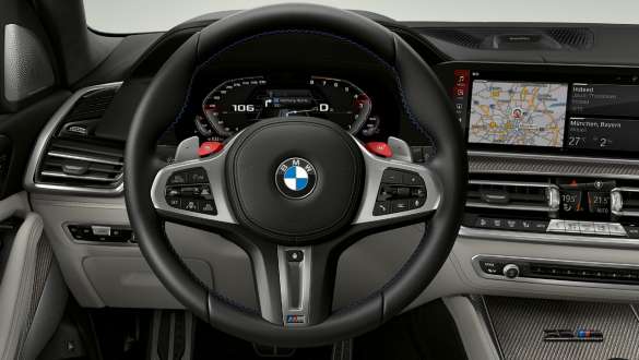 BMW X5 M Competition avec M Servotronic F95 BMW X5 M Competition avec M Servotronic F95 2020 SUV, poste de conduite