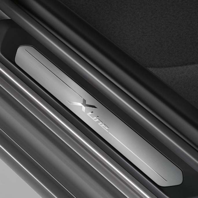 BMW X3 M40i, Modèle xLine, seuils de porte BMW X3 M40i, Modèle xLine, seuils de porte