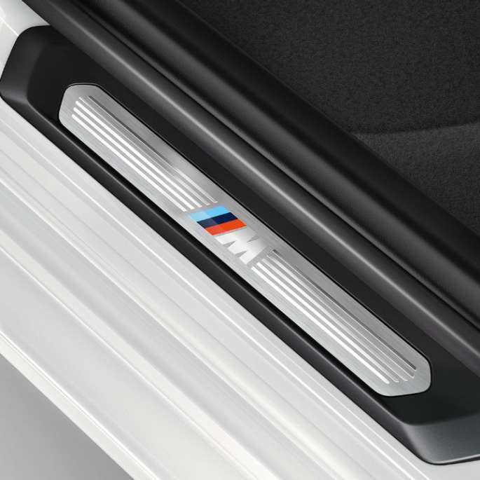 BMW X3 M40i, Modèle M Sport, seuils de porte BMW X3 M40i, Modèle M Sport, seuils de porte
