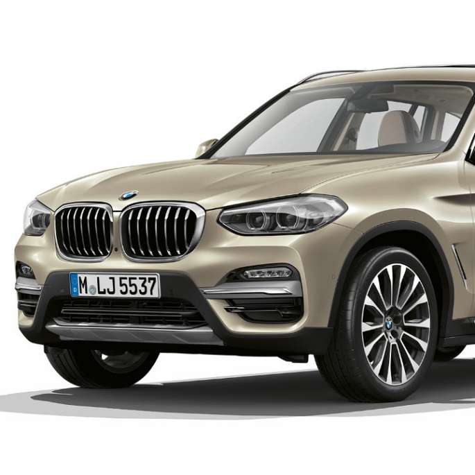 BMW X3 M40i, Modèle Luxury, vue de trois quarts face BMW X3 M40i, Modèle Luxury, vue de trois quarts face