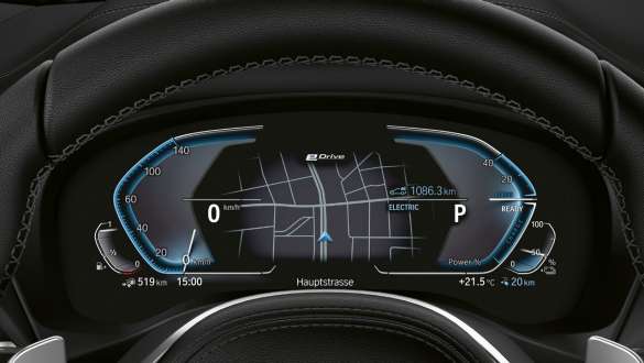 BMW X3 xDrive30e, combiné des instruments spécifique à la propulsion hybride BMW X3 xDrive30e, combiné des instruments spécifique à la propulsion hybride