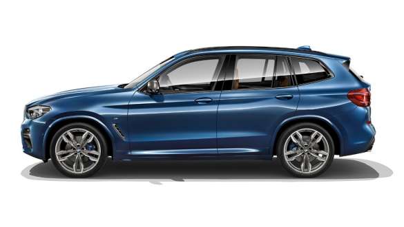BMW X3 M40i, aérodynamique BMW X3 M40i, aérodynamique