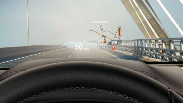 BMW X3 M40i, Head-Up Display BMW X3 M40i, Head-Up Display