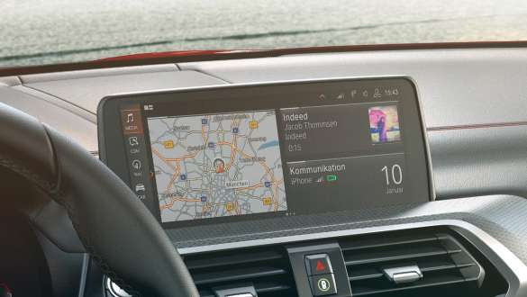 Concept de commande intuitif BMW X4 Concept de commande intuitif de la BMW X4 G02 2018, Control Display