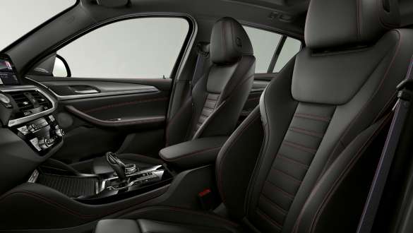 Sièges sport de la BMW X4 Sièges sport de la BMW X4 G02 2018, habitacle