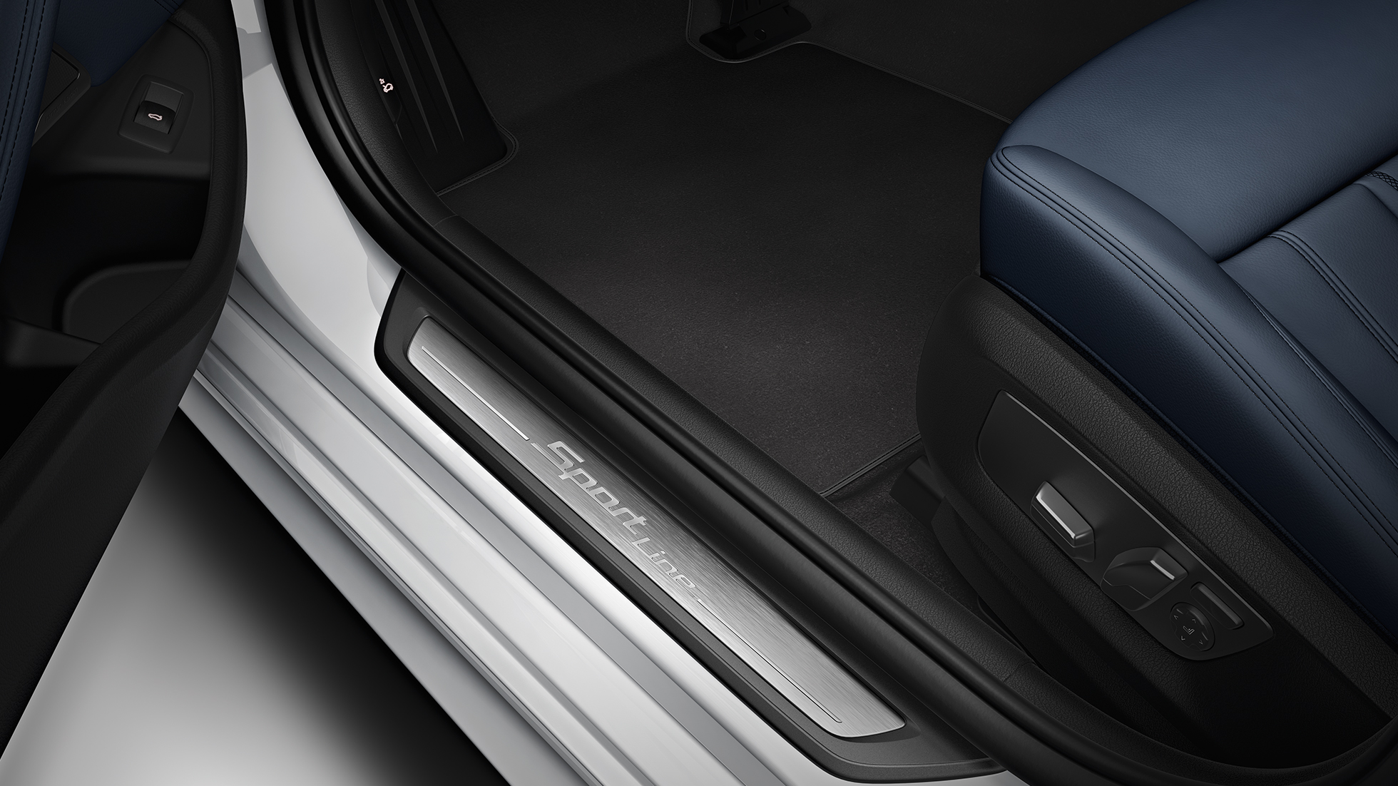 Sport Line intérieur BMW Série 5 Berline Sport Line BMW Série 5 Berline 540i Berline G30 Alpinweiß metallic intérieur