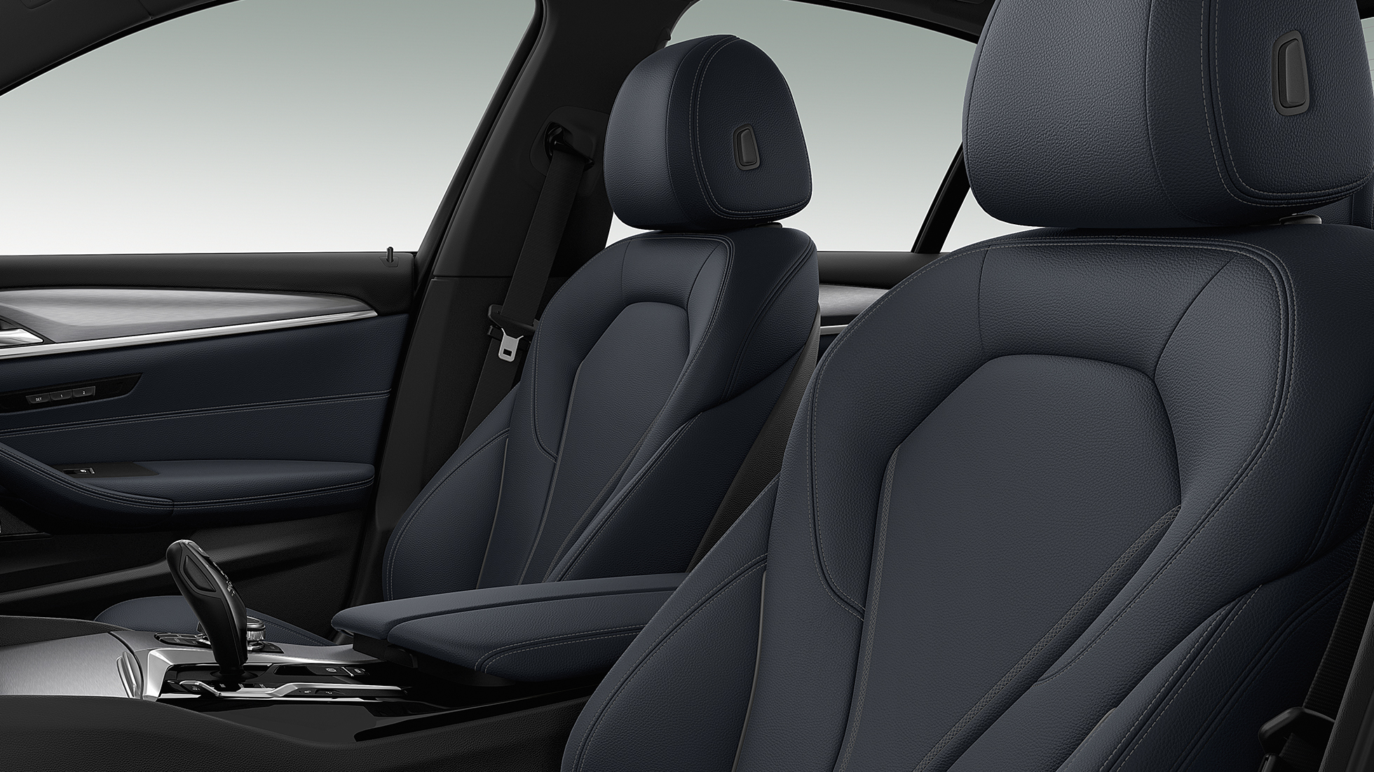 Sport Line garnissages BMW Série 5 Berline Sport Line BMW Série 5 Berline 540i Berline G30 Alpinweiß metallic garnissages