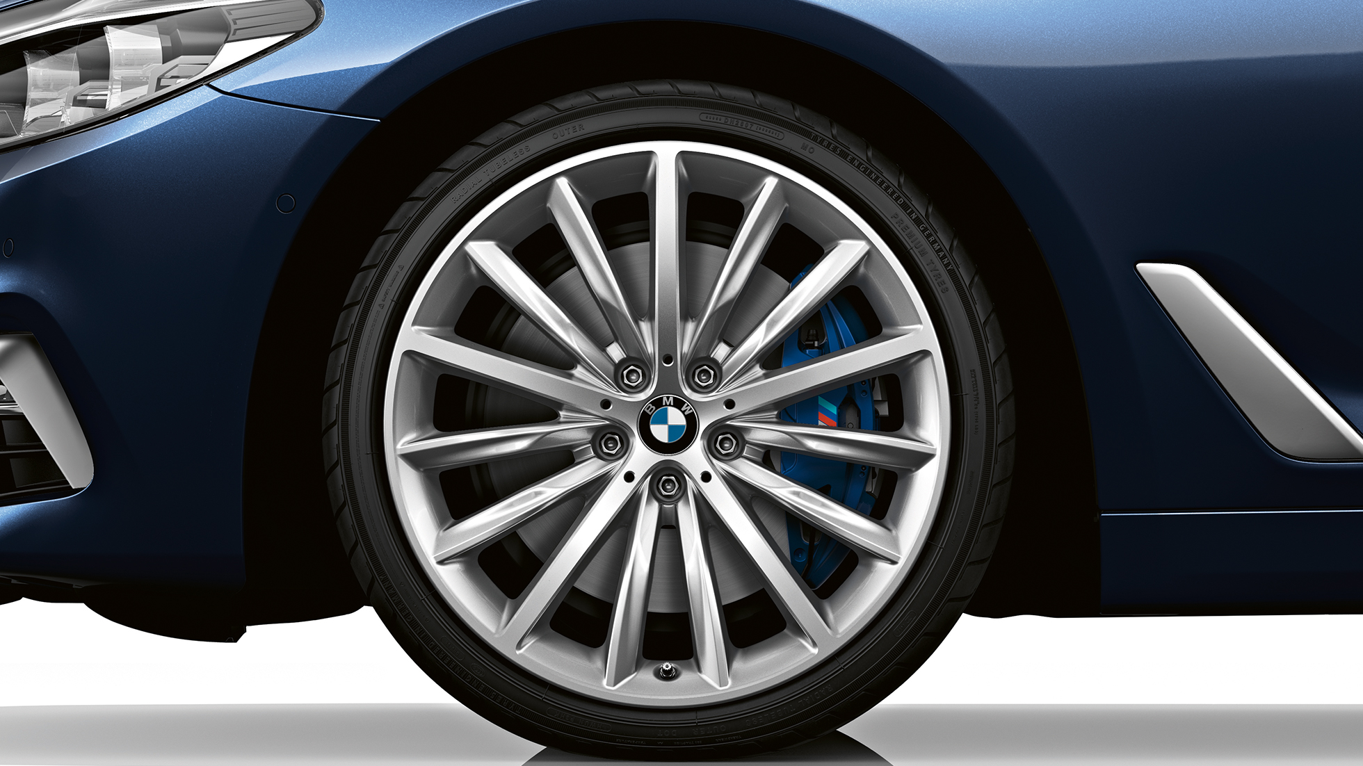 Luxury Line jantes BMW Série 5 Berline Luxury Line BMW Série 5 Berline 540d Berline G30 Imperialblau Brillianteffekt jantes