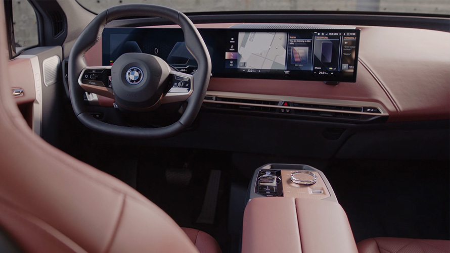 BMW iX i20 SUV électrique aperçu intérieur vidéo BMW iX i20 2021 SUV électrique aperçu intérieur vidéo