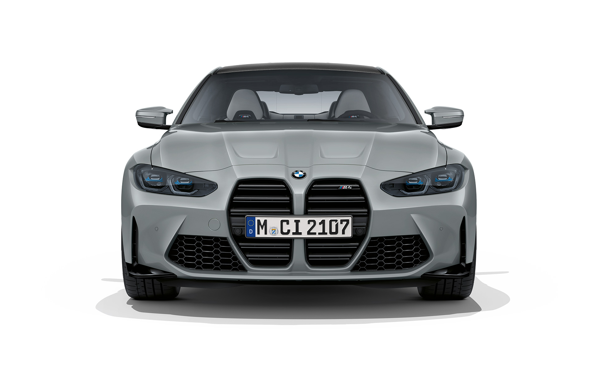 BMW M4 Coupé G82 2020 Brooklyn Grau metallic vue avant