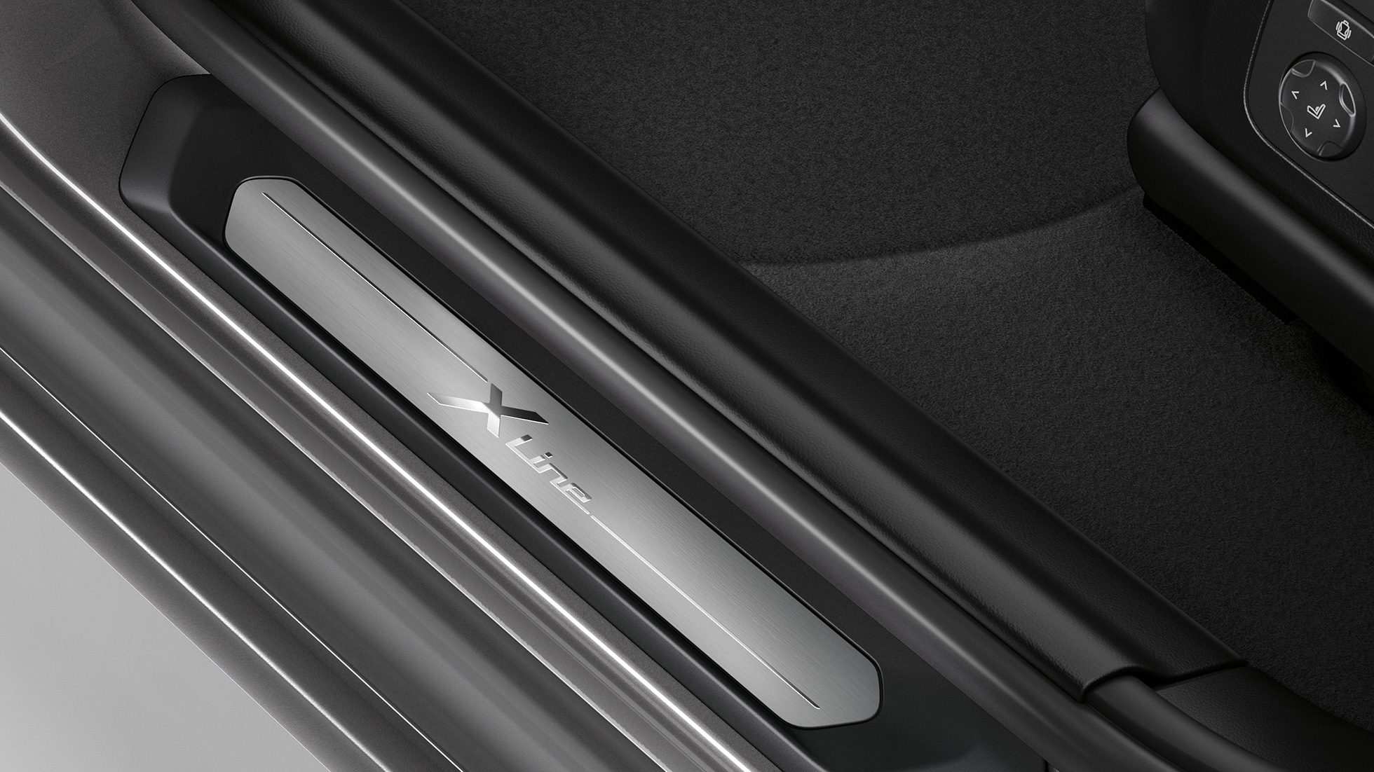 BMW X3 M40i, Modèle xLine, seuils de porte BMW X3 M40i, Modèle xLine, seuils de porte