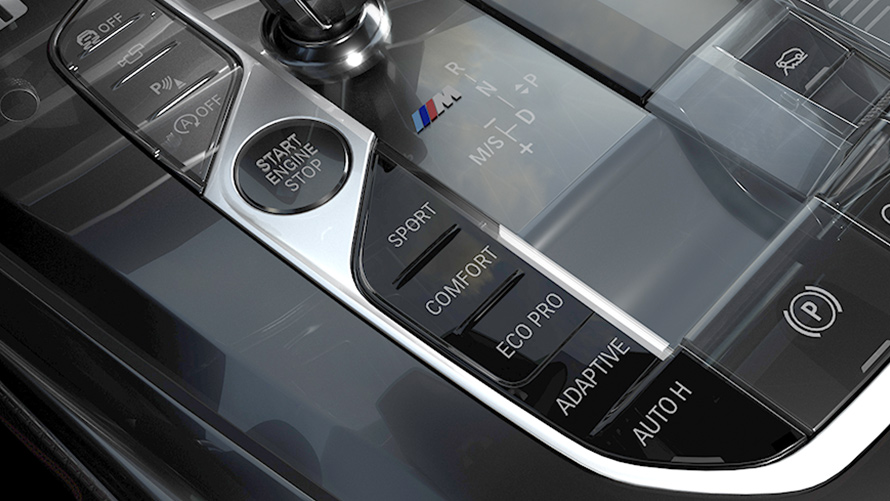 mode ECO PRO de série Mode ECO PRO BMW EfficientDynamics