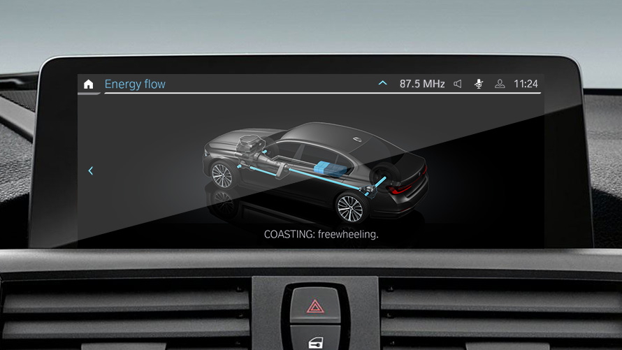 Arrêt du moteur en mode Coasting Arrêt du moteur en mode Coasting BMW EfficientDynamics