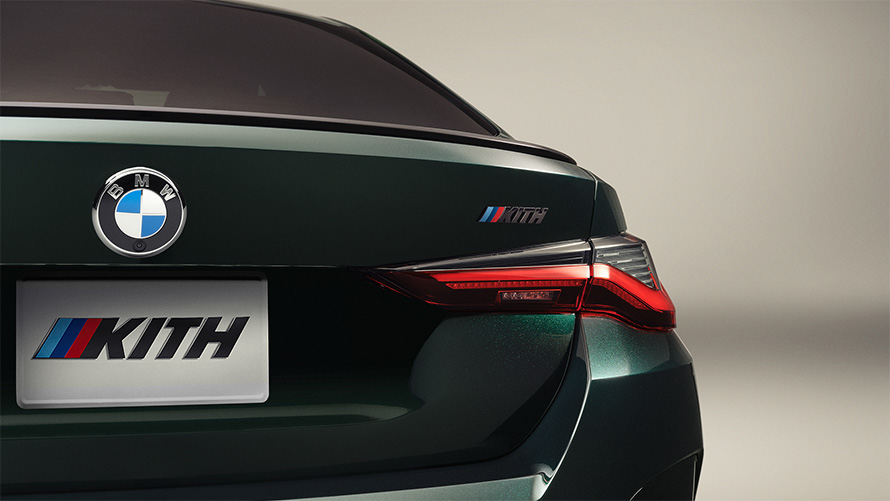 BMW i4 M50 G26BEV KITH badge arrière