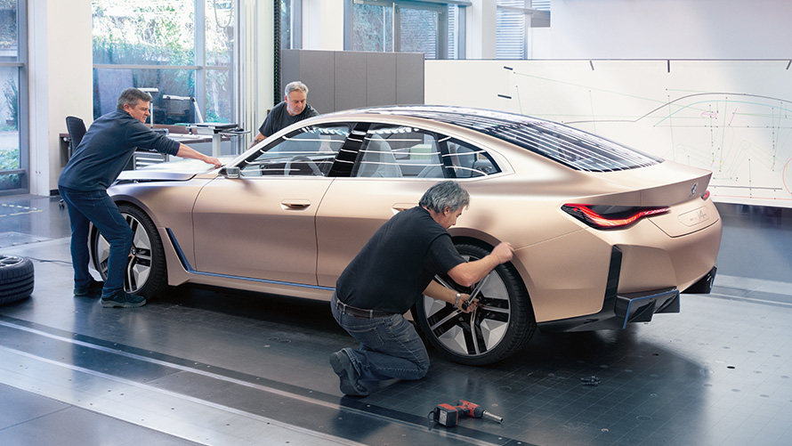 BMW Concept i4 2020 G26 Image 4 BMW Concept i4 2020 G26 Voiture 100 % électrique BMW Gran Coupé Image 4
