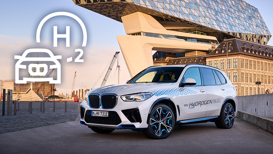BMW iX5 Hydrogen G05 FCEV BMW EfficientDynamics BMW iX5 Hydrogen G05 FCEV