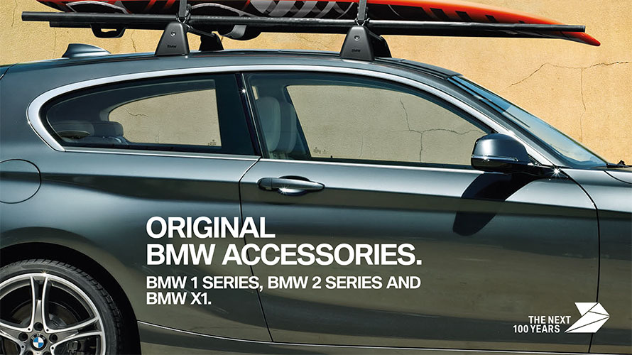 BMW 1 Series, BMW 2 Series and BMW X1 accessories 2017 BMW 1 Series, BMW 2 Series and BMW X1 accessories 2017
