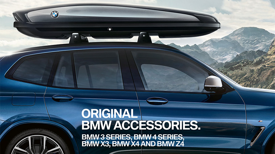 BMW 3 Series, BMW 4 Series, BMW X3, BMW X4 & BMW Z4 accessories 2018 BMW 3 Series, BMW 4 Series, BMW X3, BMW X4 & BMW Z4 accessories 2018
